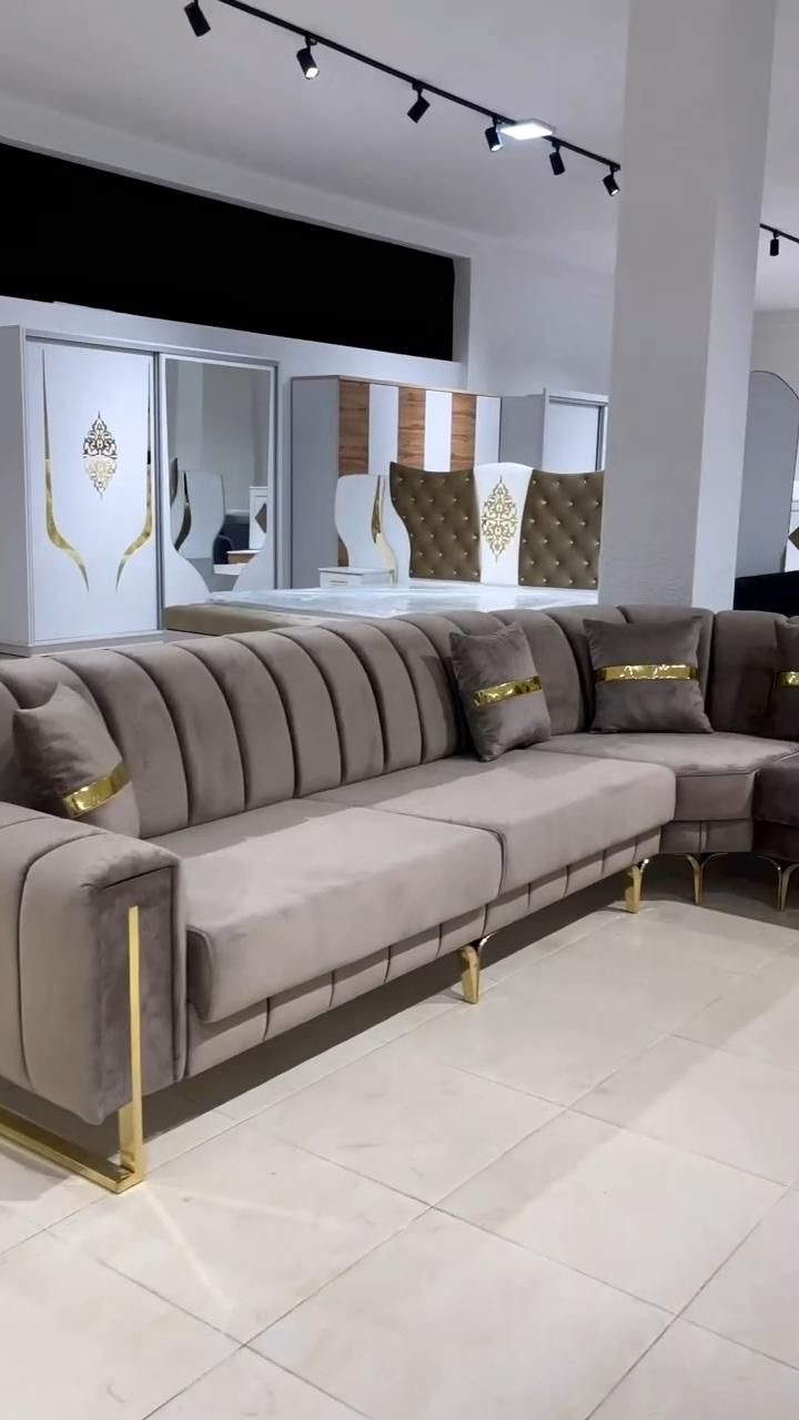 Lining sofa set for living room